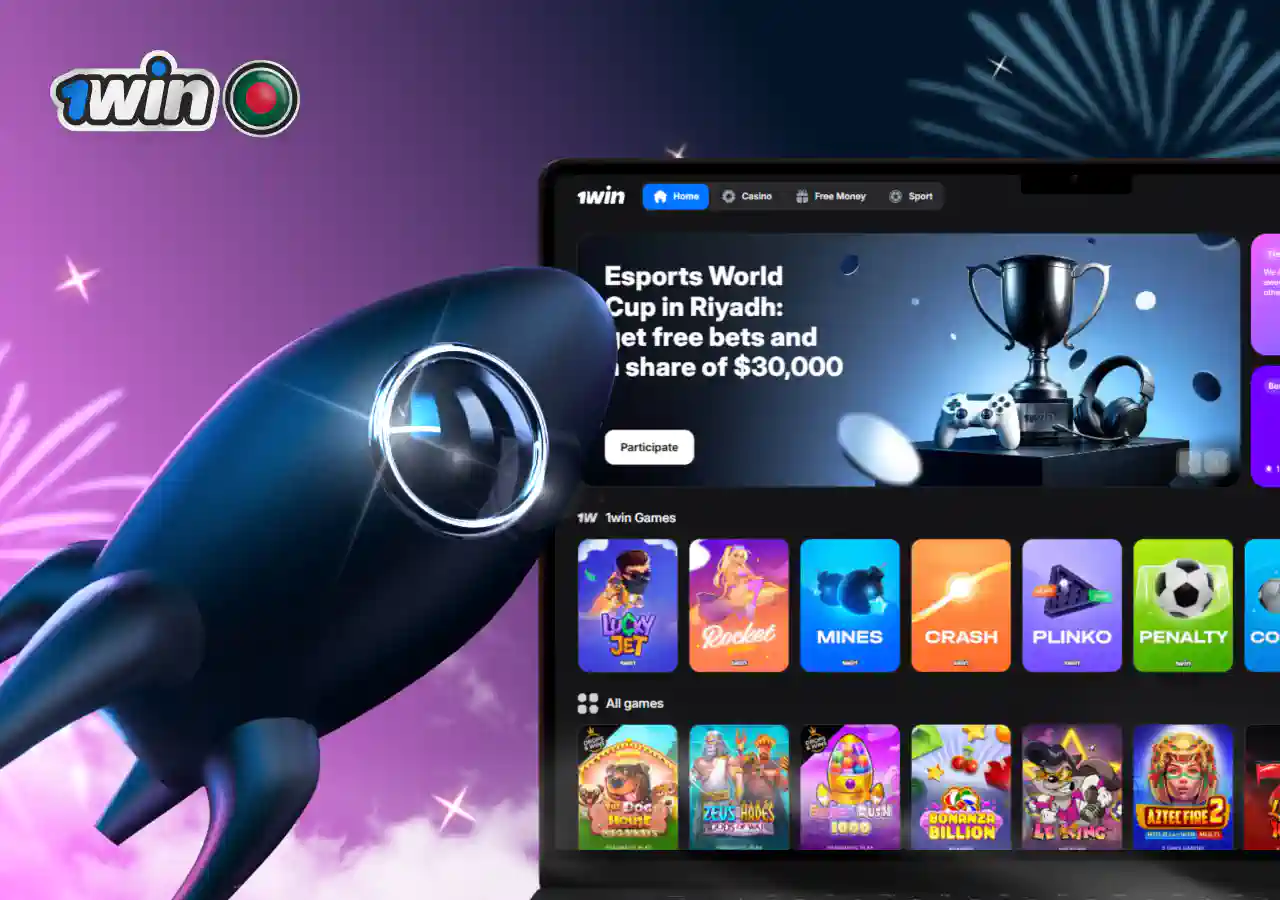 Access the official 1win Bangladesh site for betting, casino games and bonuses