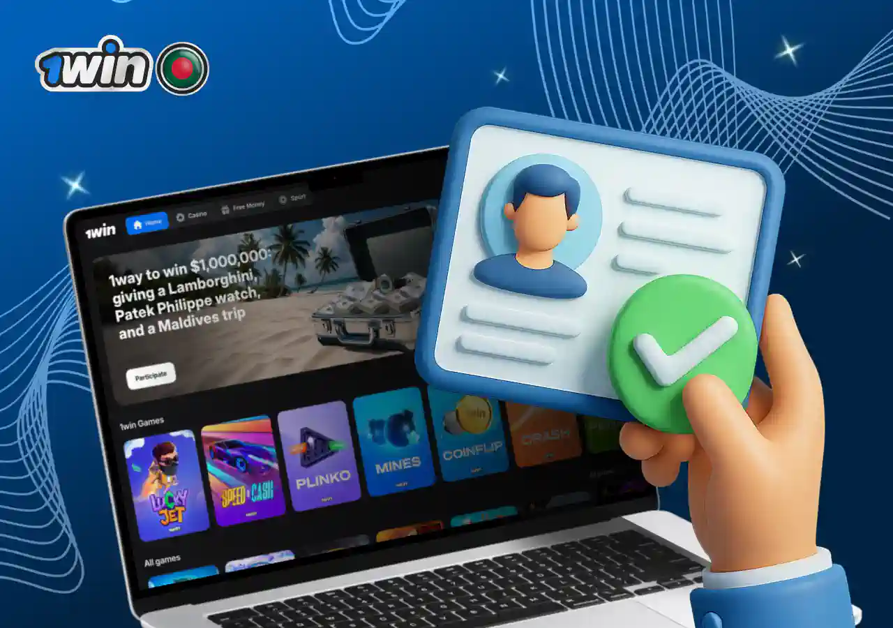 Verify your 1win Bangladesh account to enable secure deposits and fast withdrawals